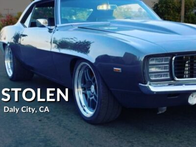 CHP Did What? Custom ’69 Camaro Vanishes After Flat Tire on I-280