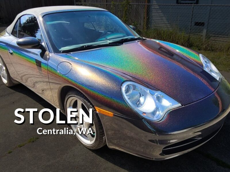 Have You Seen This Disco Porsche? Please Take That Wrap Off!