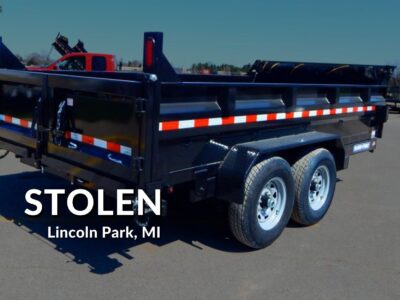 Help a Local Mason Get Their Gear Back: Dump Trailer Goes Missing in Lincoln Park