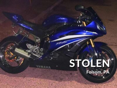 Stolen Yamaha YZF600 - Folsom PA