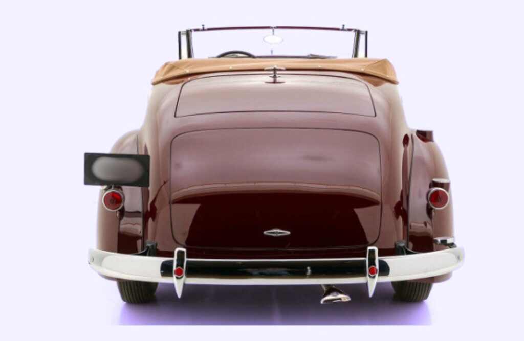 STOLEN 1937 Packard Series 115-C VIN: 10892803