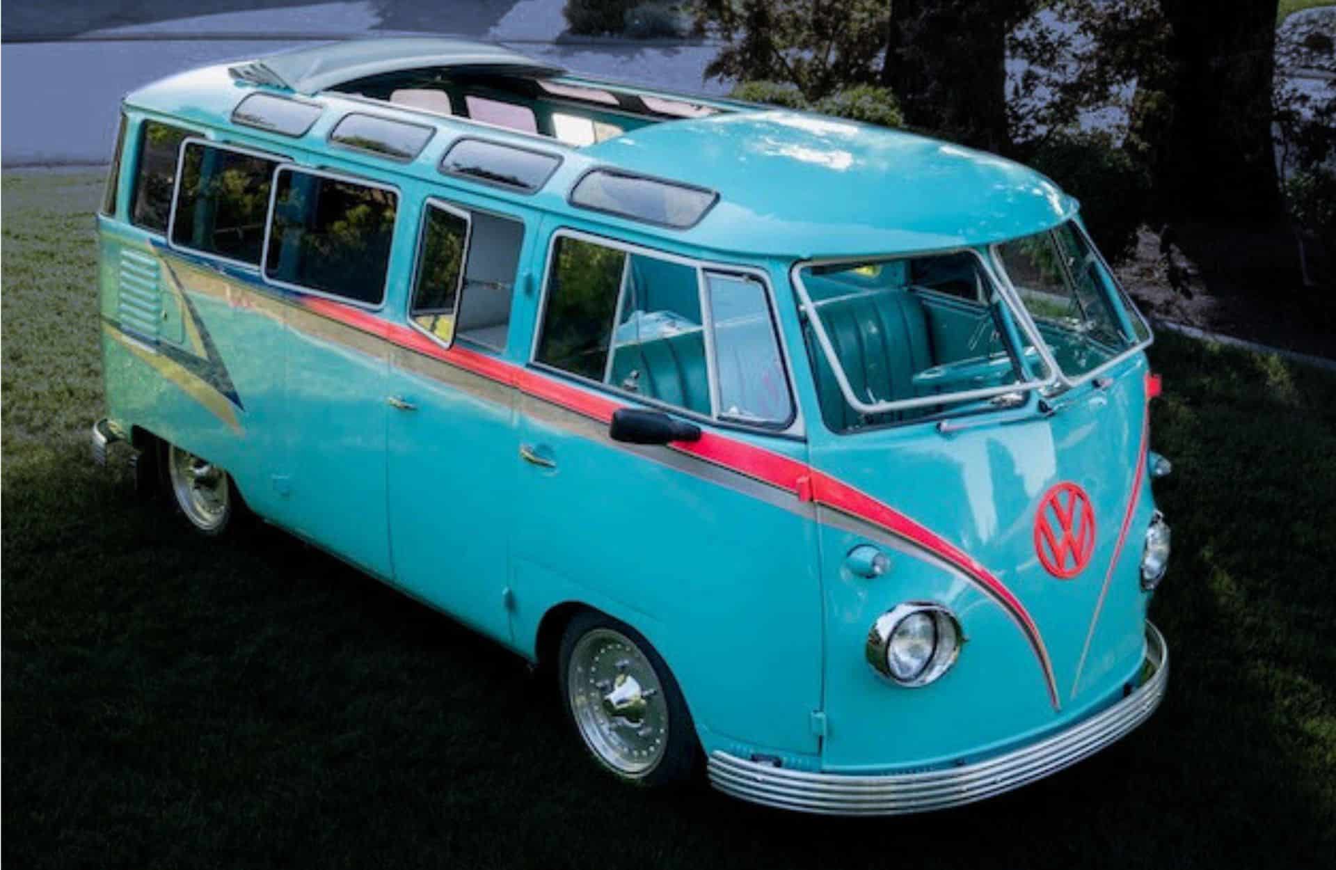 Jouet Rare Gakken RC Tin Roy Bus Volkswagen ITV – Années 60, Non Testé