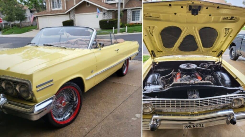 Investigator Marc Hinch discusses the stolen 1963 Chevrolet Impala in San Dimas