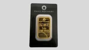 Stolen 1-ounce 24k gold bar from Rand Refinery, serial number RR190114, reported stolen in Sacramento, California.
