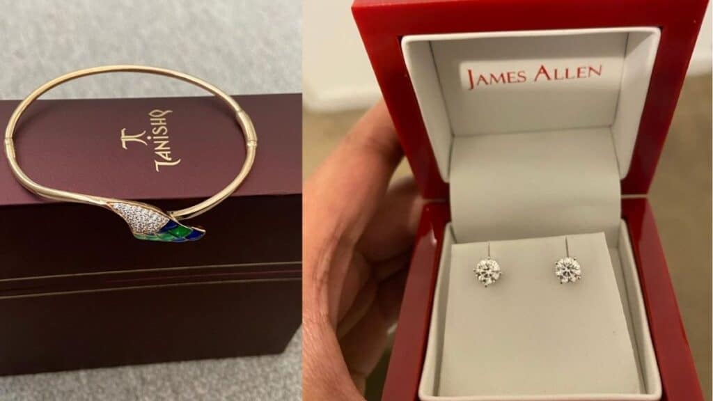Stolen fine jewelry collection including David Yurman, Tanishq, and James Allen pieces taken during a Seattle apartment burglary.