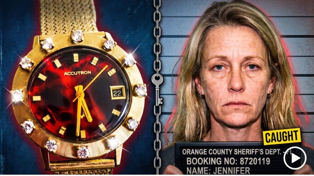 A house cleaner in Winter Garden, FL betrayed her employer's trust by stealing a valuable, custom diamond and gold Accutron watch and other Jewelry worth $150,000.