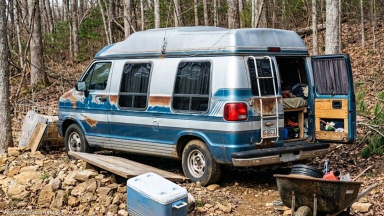 Stolen 1994 Dodge Ram Van B250 V-6 VIN 2B6HB21XXRK553114, featured at Stolen 911